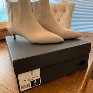 Banana Republic Chelsea kitten heel ankle boot